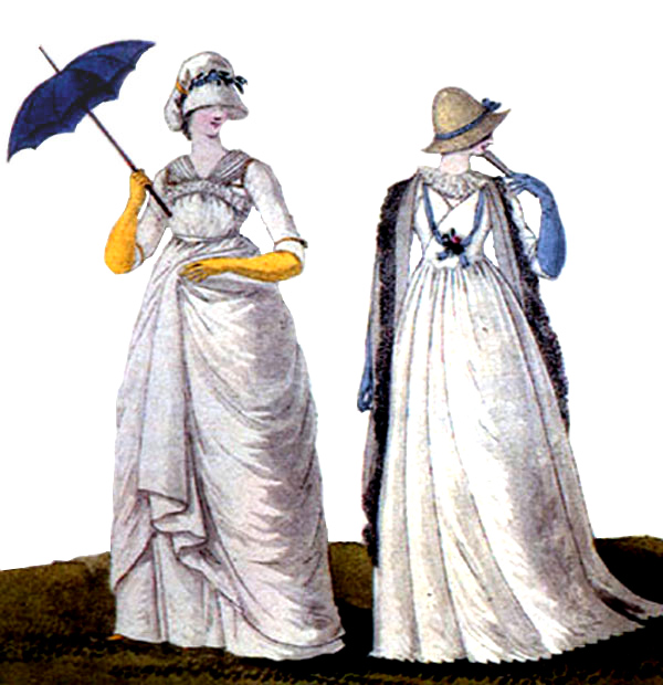 dMorning dresses Aug 1800